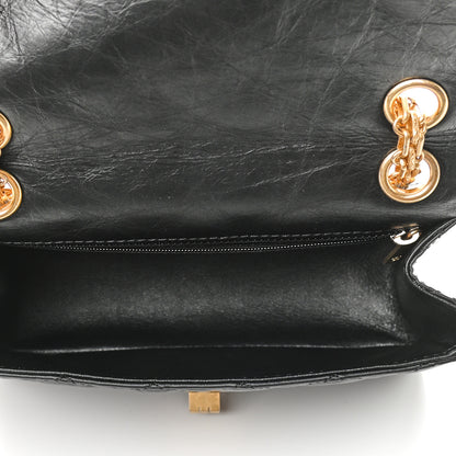 Chanel Aged Calfskin Quilted 2.55 Reissue Mini Flap Black 5 of 9