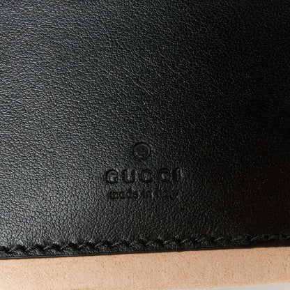 Gucci Calfskin Matelasse Monochrome GG Marmont Chain Mini Belt Bag Black 6 of 11