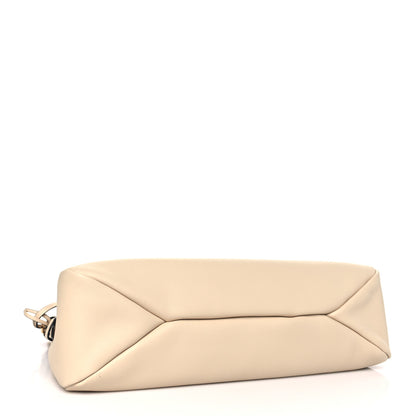 Prada Soft Calfskin Large Aimée Shoulder Bag Travertine 4 of 9