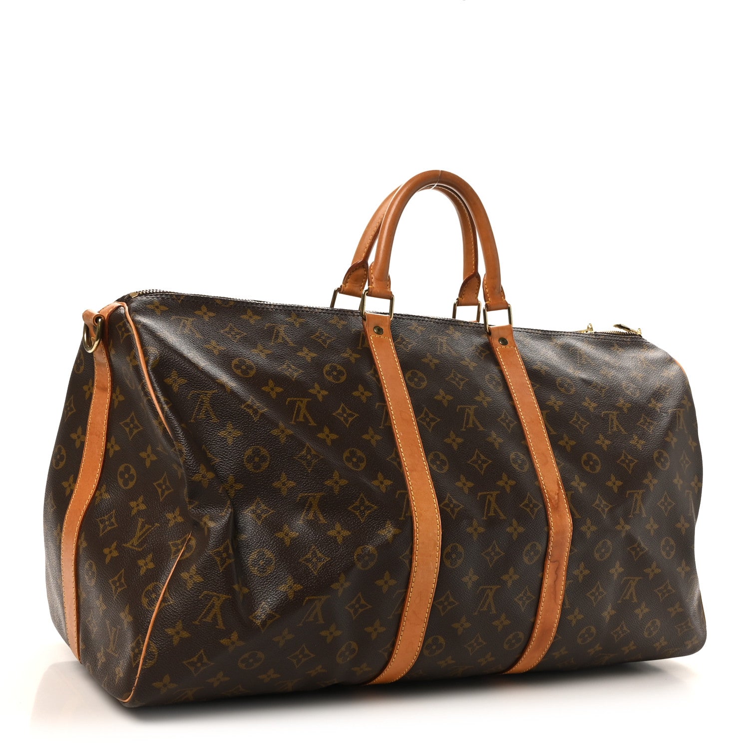 Louis Vuitton Monogram Keepall Bandouliere 55 2 of 12