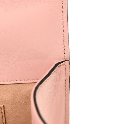 Gucci Calfskin Crystal Star Embroidered Small Padlock Shoulder Bag Perfect Pink Multicolor 11 of 11