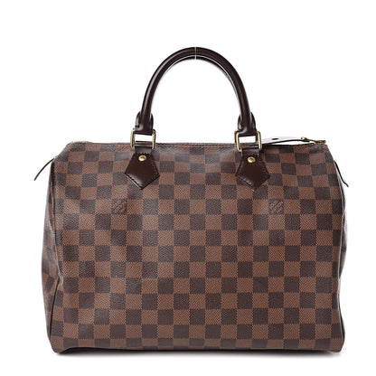 Louis Vuitton Damier Ebene Speedy 30 1 of 11