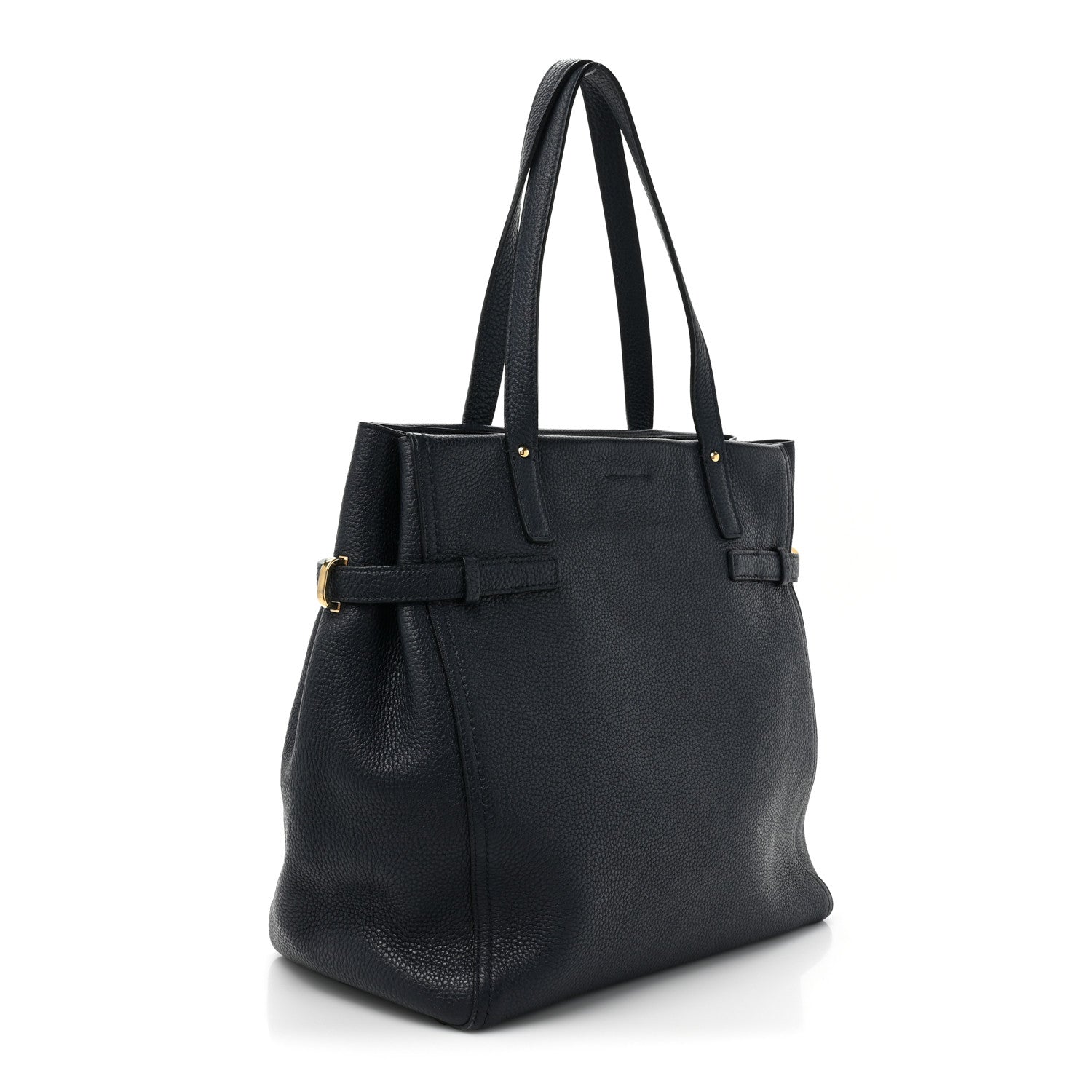 Salvatore Ferragamo Calfskin Verve Tote Navy 3 of 18