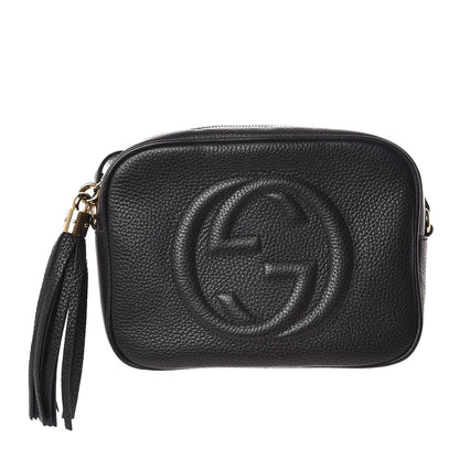 Gucci Pebbled Calfskin Small Soho Disco Bag Black 1 of 9