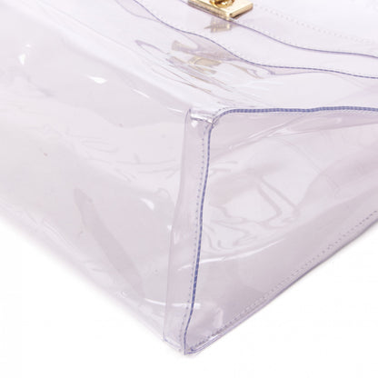 Hermes Vinyl Souvenir De L'Exposition Kelly Transparent 5 of 8