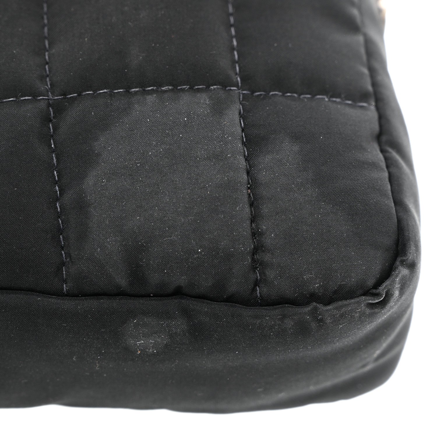 Chanel Nylon Square Quilted Flap Black 14 of 21