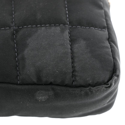 Chanel Nylon Square Quilted Flap Black 14 of 21