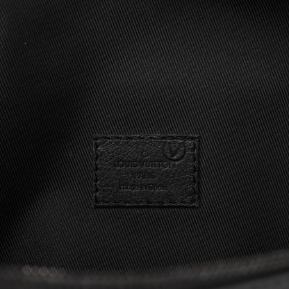 Louis Vuitton Calfskin Monogram Shadow Discovery Bumbag Black 5 of 7