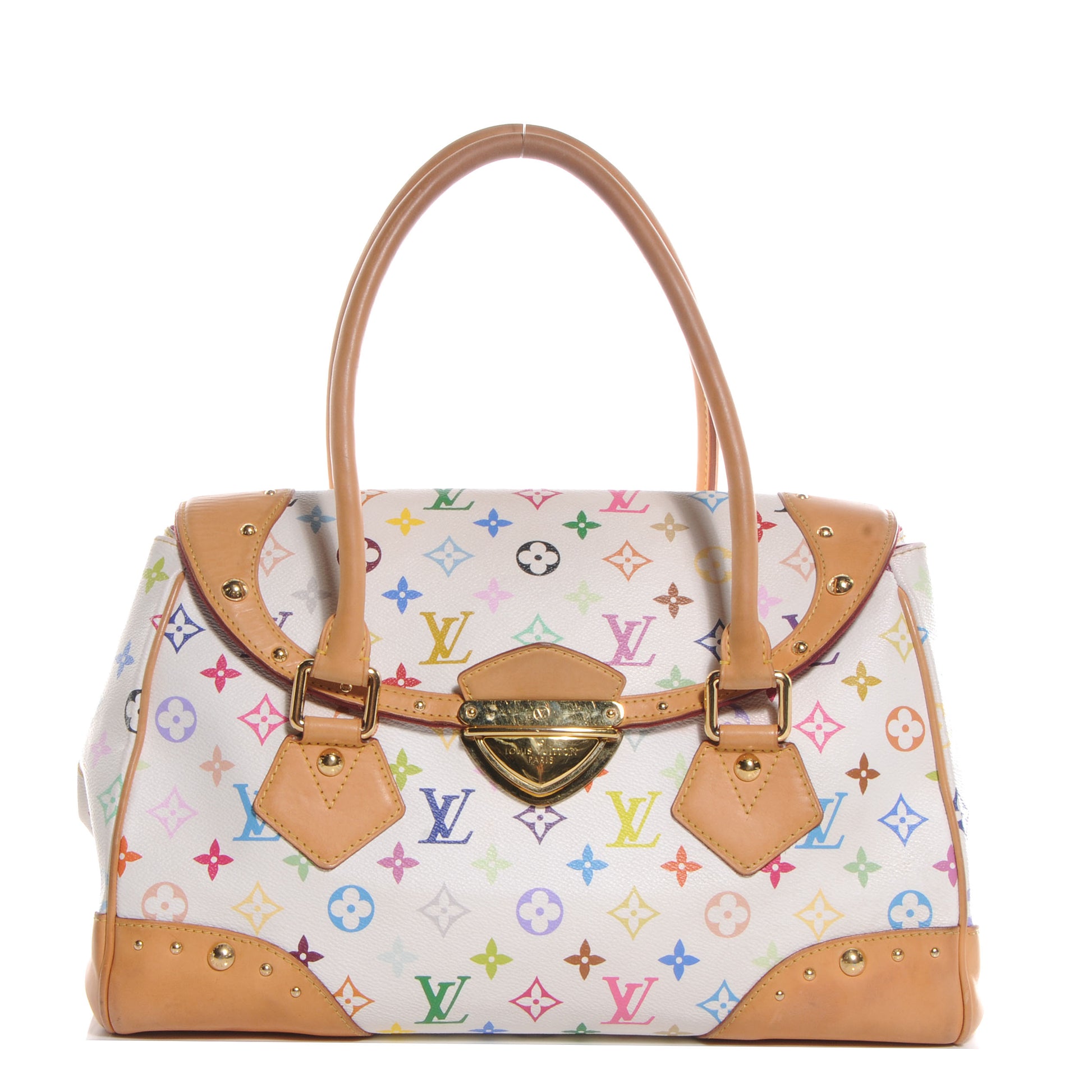 Louis Vuitton Monogram Multicolor Beverly GM White 1 of 9