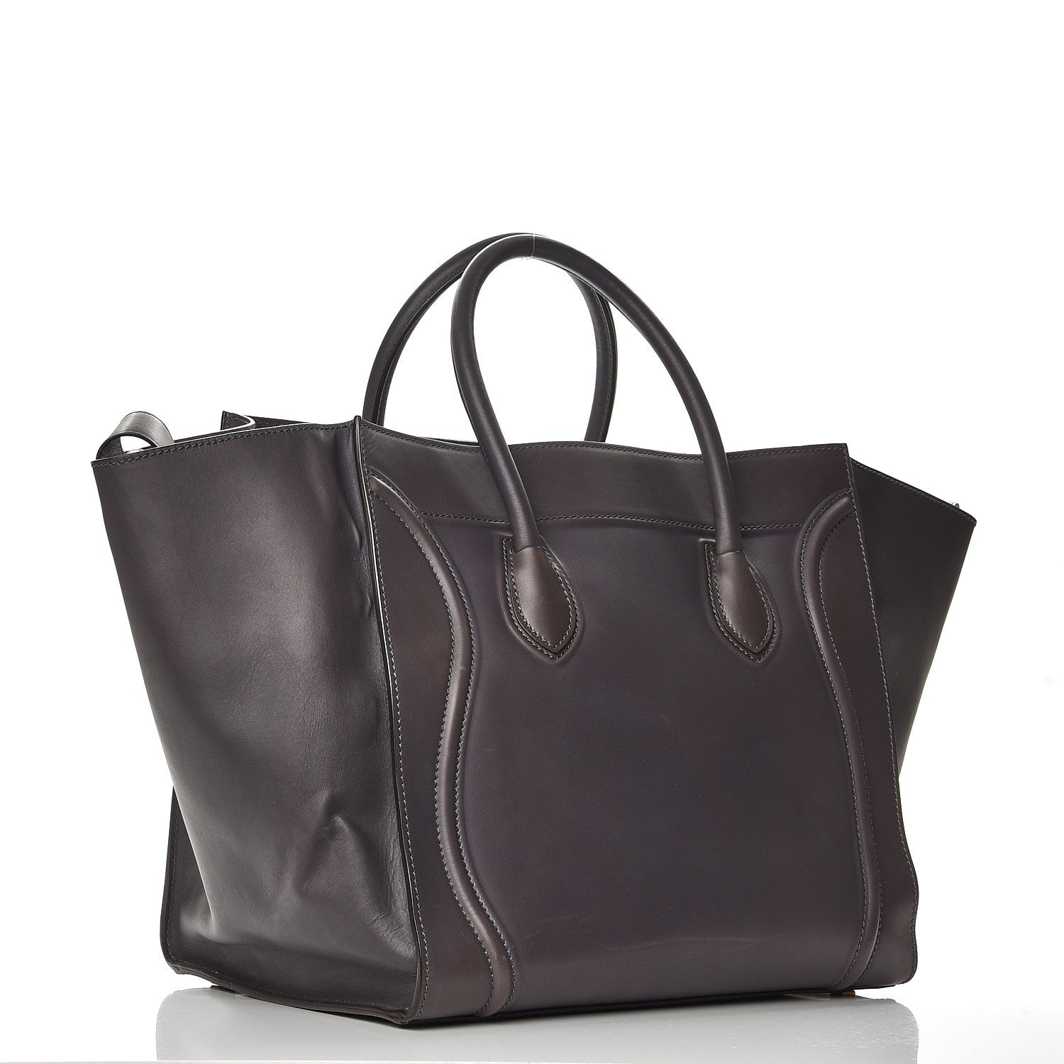 Celine Natural Calfskin Large Phantom Luggage Grey 3 of 10