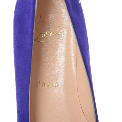 Christian Louboutin Veau Velours Candiflat Flat 36.5 Purple Pop 7 of 8