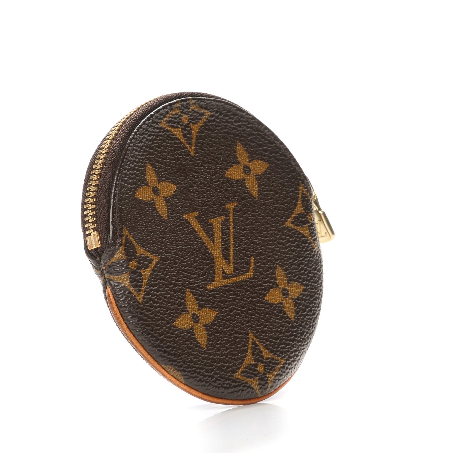Monogram Round Coin Purse