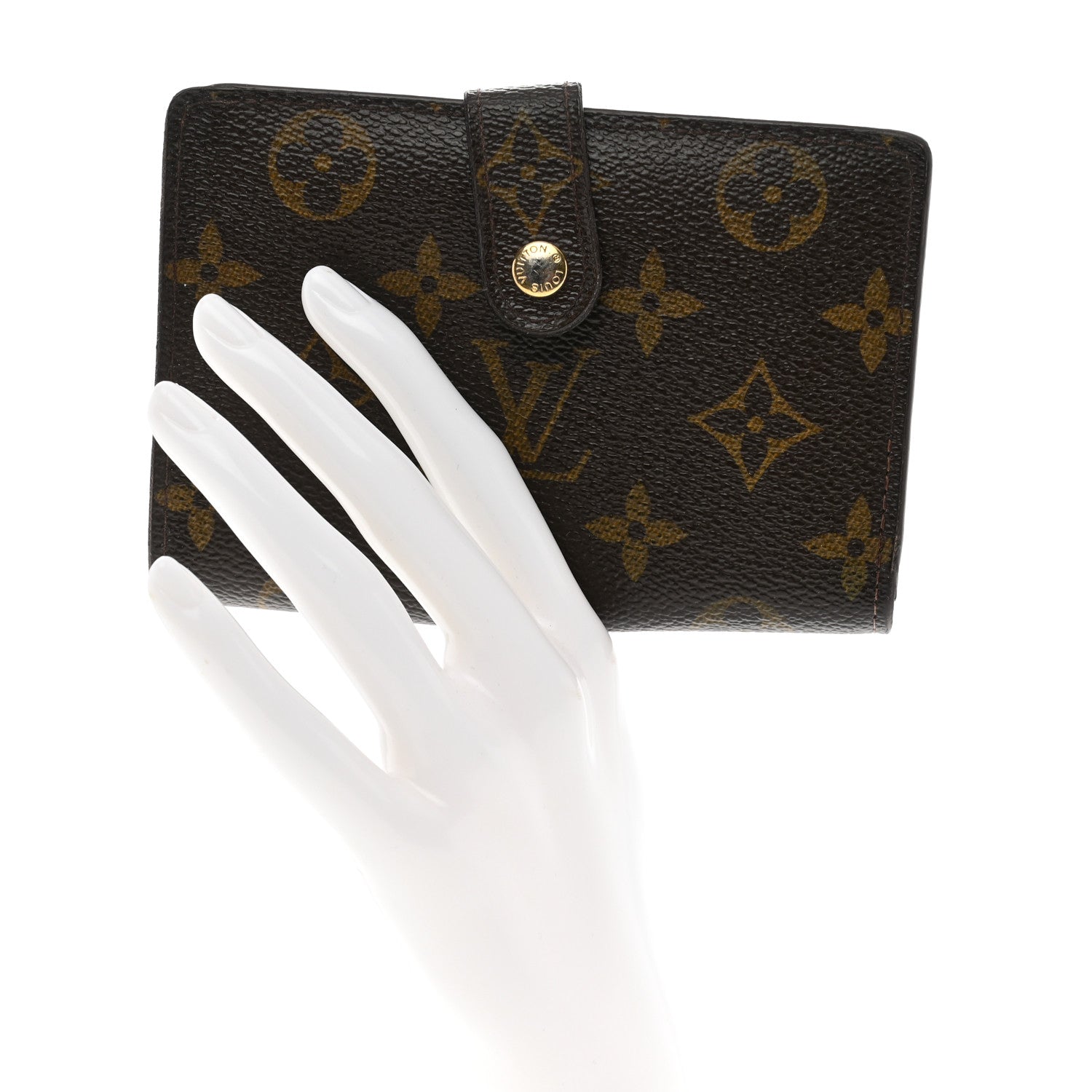 Louis Vuitton Monogram French Purse Wallet 2 of 9
