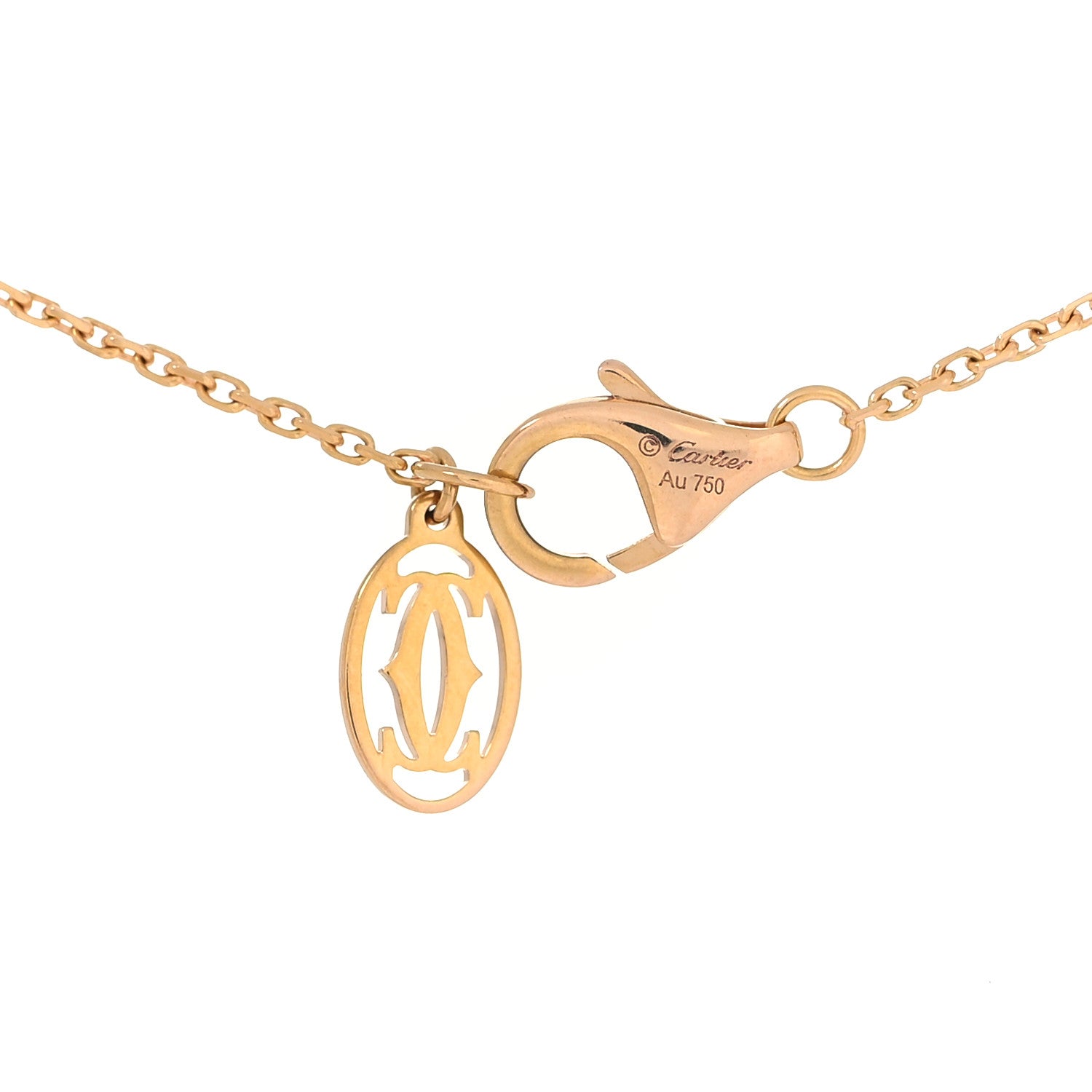 Cartier 18K Pink Gold Diamond XS D'Amour Pendant Necklace 4 of 4