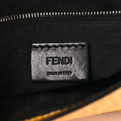 Fendi X SARAH COLEMAN Glazed Fabric Enamel Small FF Vertigo Baguette Belt Pouch Mimosa 6 of 11