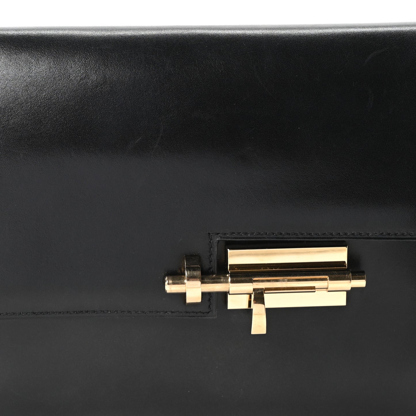 Box Verrou Clutch Black
