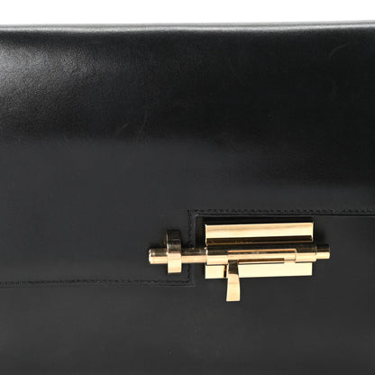 Hermes Box Verrou Clutch Black 8 of 10