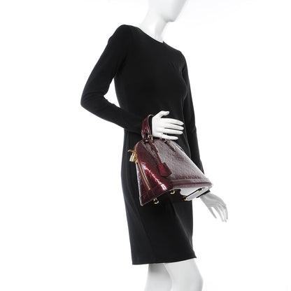 Louis Vuitton Vernis Alma PM Amarante 2 of 9