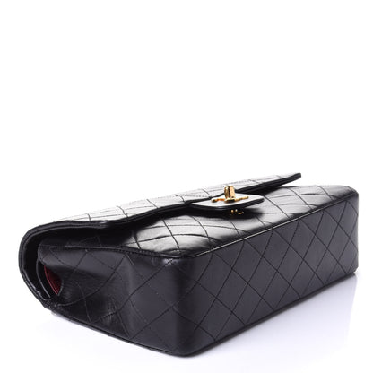 Chanel Lambskin Quilted Medium Double Flap Black 4 of 10