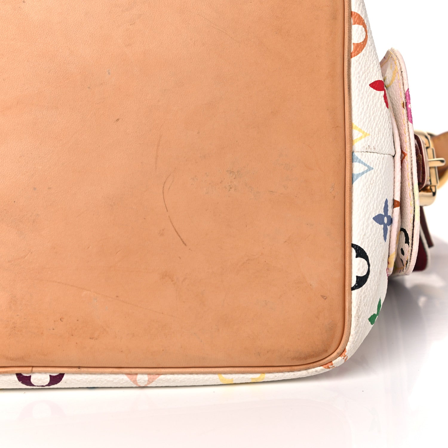 Louis Vuitton Monogram Multicolor Petit Noe White 6 of 14