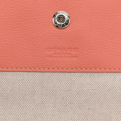 Goyard Goyardine Net Aligre Tote Coral 6 of 9