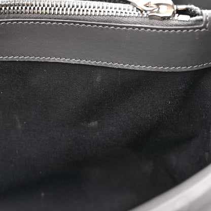 Saint Laurent Calfskin Y Quilted Monogram Large Loulou Shopper Storm 11 of 11