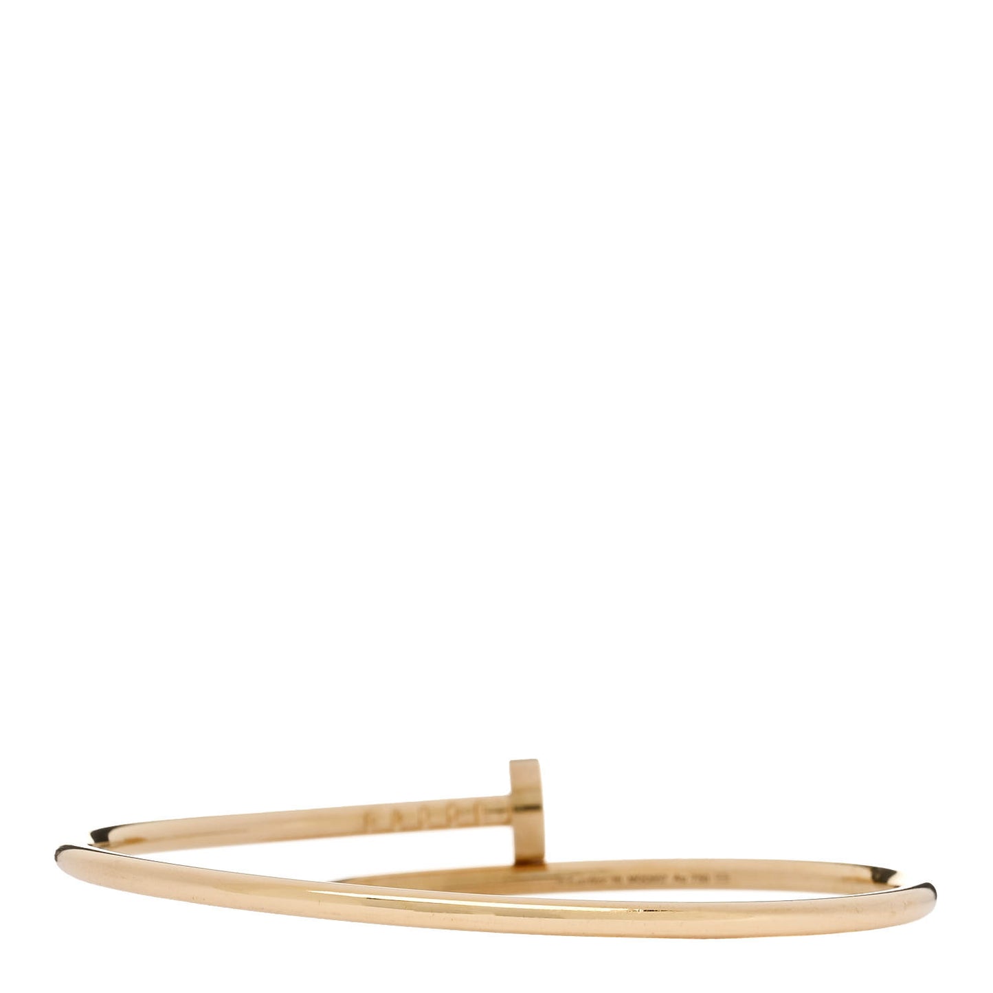 18K Yellow Gold Small Juste Un Clou Bracelet 16