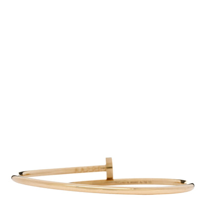 Cartier 18K Yellow Gold Small Juste Un Clou Bracelet 16 2 of 3
