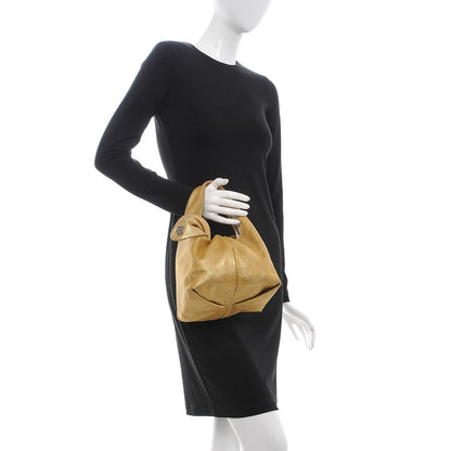 Chanel Metallic Lambskin Knot Hobo Gold 2 of 7