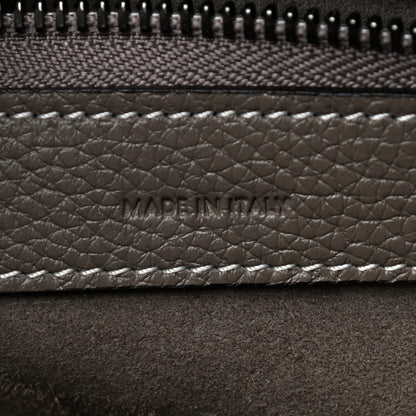 Celine Drummed Calfskin Mini Luggage Souris 6 of 11