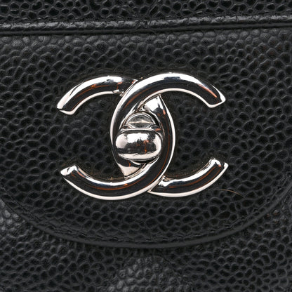 Chanel Caviar Quilted Jumbo Double Flap Black 13 of 13