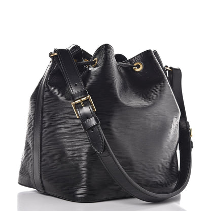 Louis Vuitton Epi Petit Noe Black 3 of 11