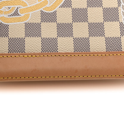 Louis Vuitton Damier Azur Nautical Alma BB 14 of 14