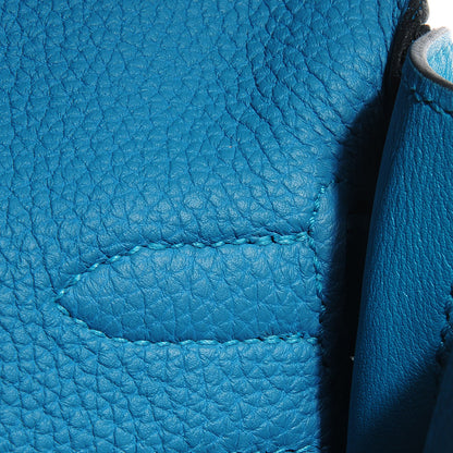 Hermes Togo Swift Ghillies Kelly 32 Turquoise 19 of 29