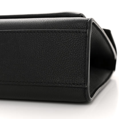 Louis Vuitton Soft Calfskin Mylockme Chain Bag BB Black 10 of 13