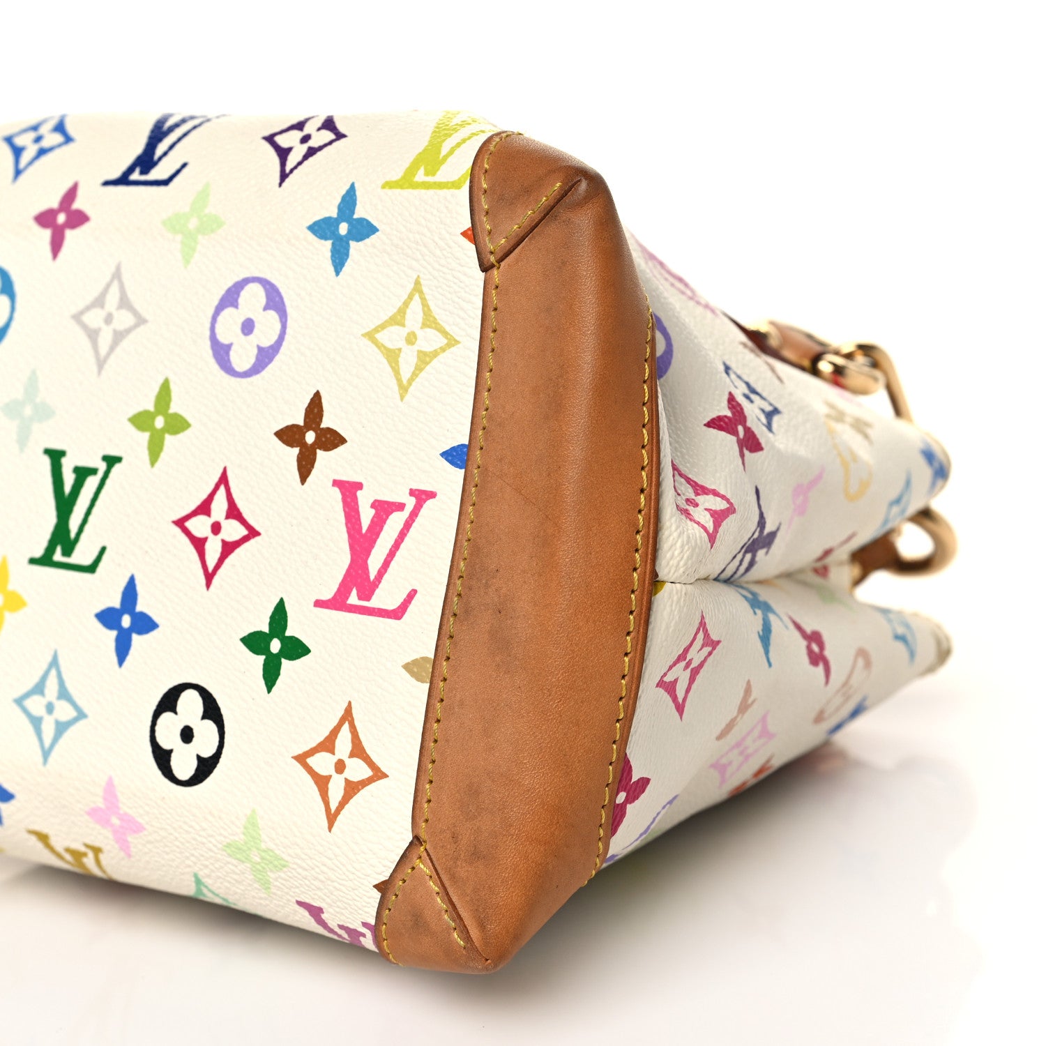 Louis Vuitton Monogram Multicolor Audra White 7 of 10