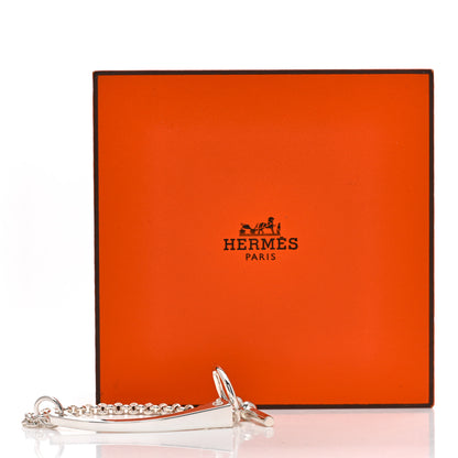 Hermes Sterling Silver Clou de Forge Toggle Bracelet SH 6 of 6