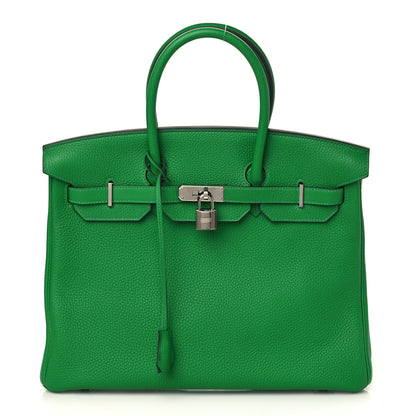 Hermes Togo Birkin 35 Bambou 1 of 9