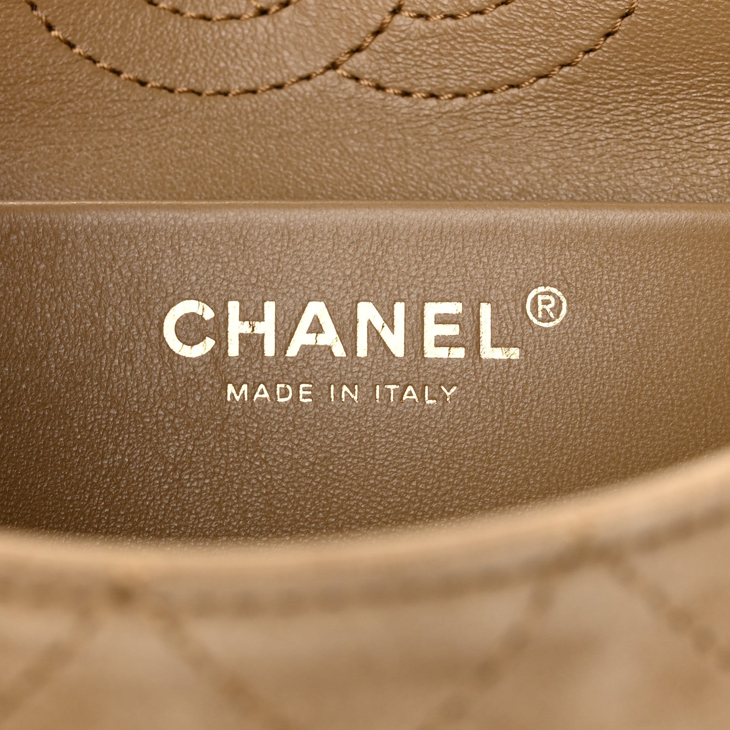 Chanel Suede Calfskin Mini Souplissimo Maxi Flap Dark Beige 6 of 10
