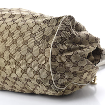 Gucci Monogram Medium Sukey Boston Off White 7 of 14
