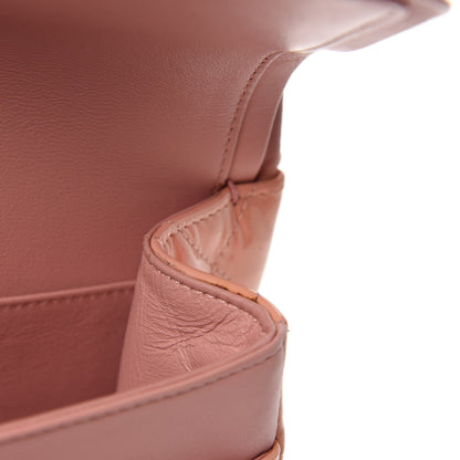 Chanel Patent Quilted Jumbo Double Flap Pink 15 of 18