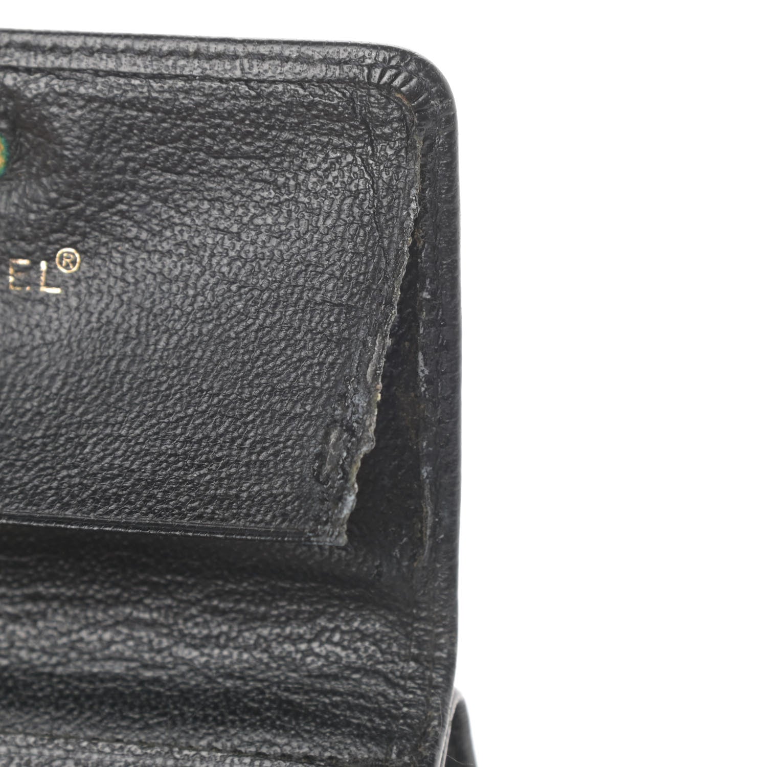 Chanel Goatskin Compact CC Flap Wallet Black 10 of 15