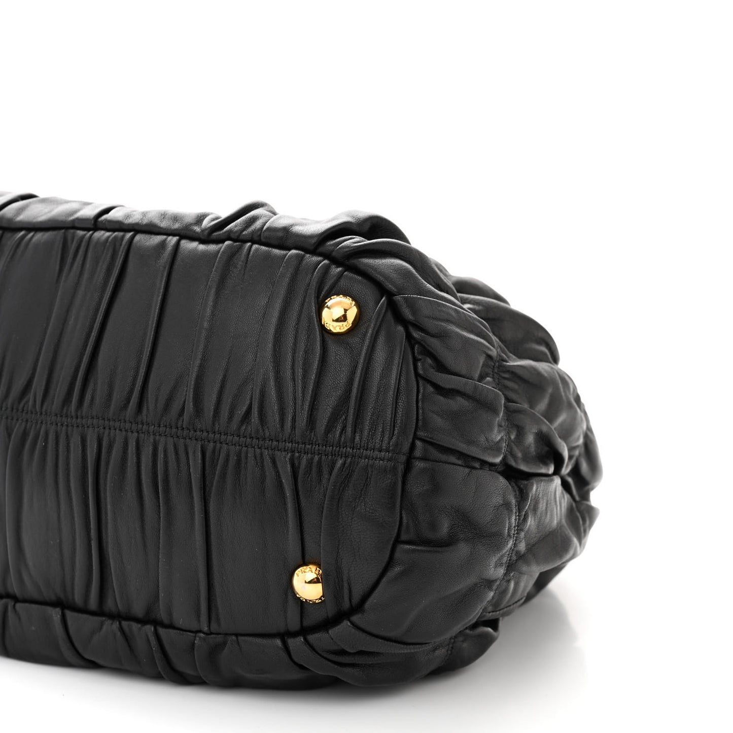 Nappa Gaufre Tote Black