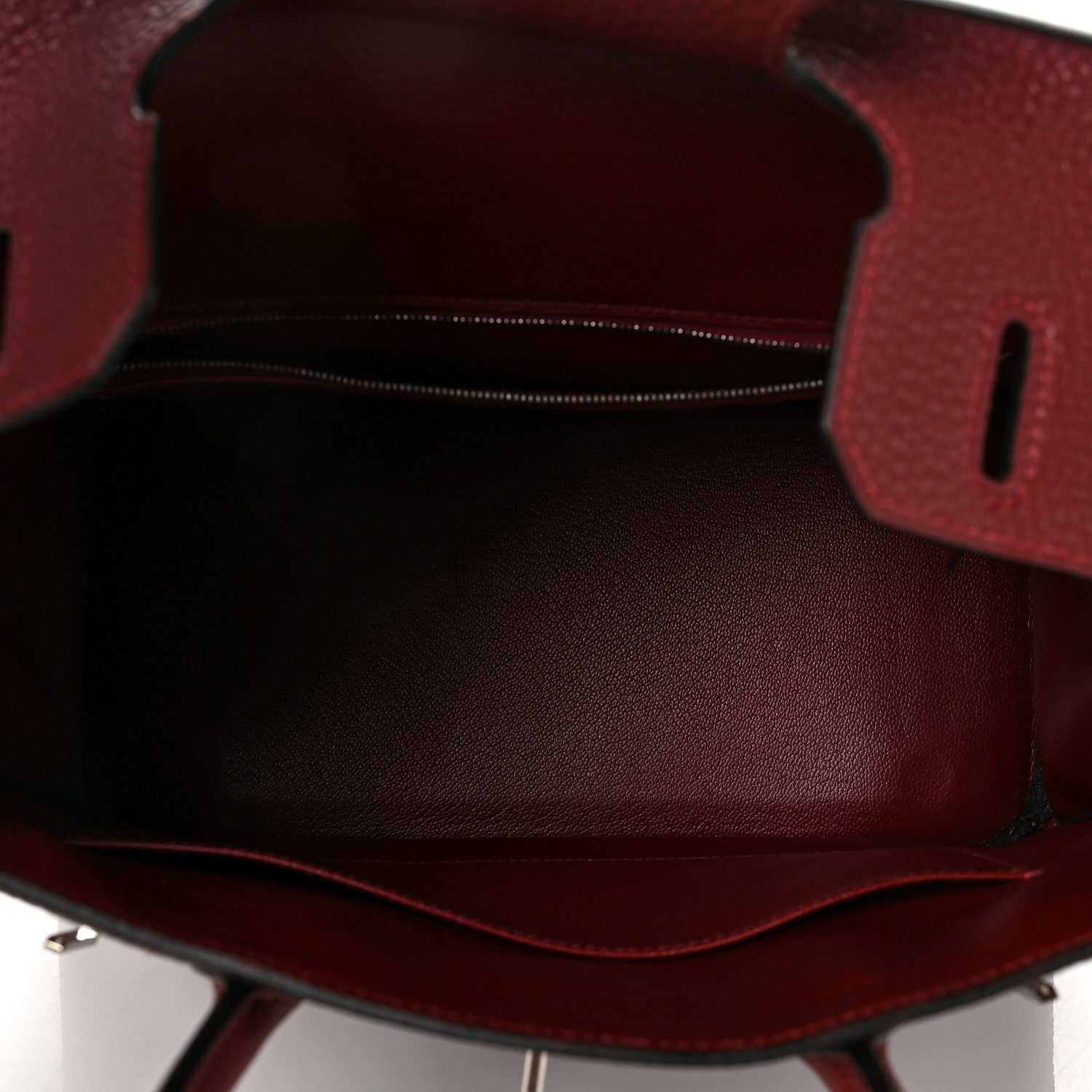 Hermes Togo Birkin 30 Rouge H 5 of 6