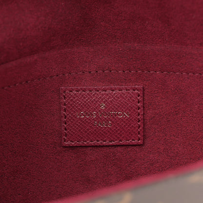 Louis Vuitton Monogram Pochette Felicie Chain Wallet Fuchsia 7 of 11