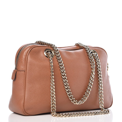Gucci Pebbled Calfskin Small Soho Bowler Dusty Blush 4 of 11