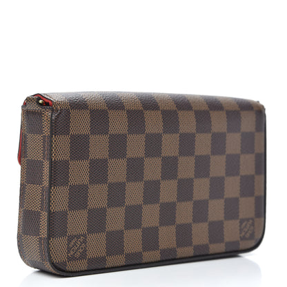 Louis Vuitton Damier Ebene Pochette Felicie Chain Wallet 3 of 8