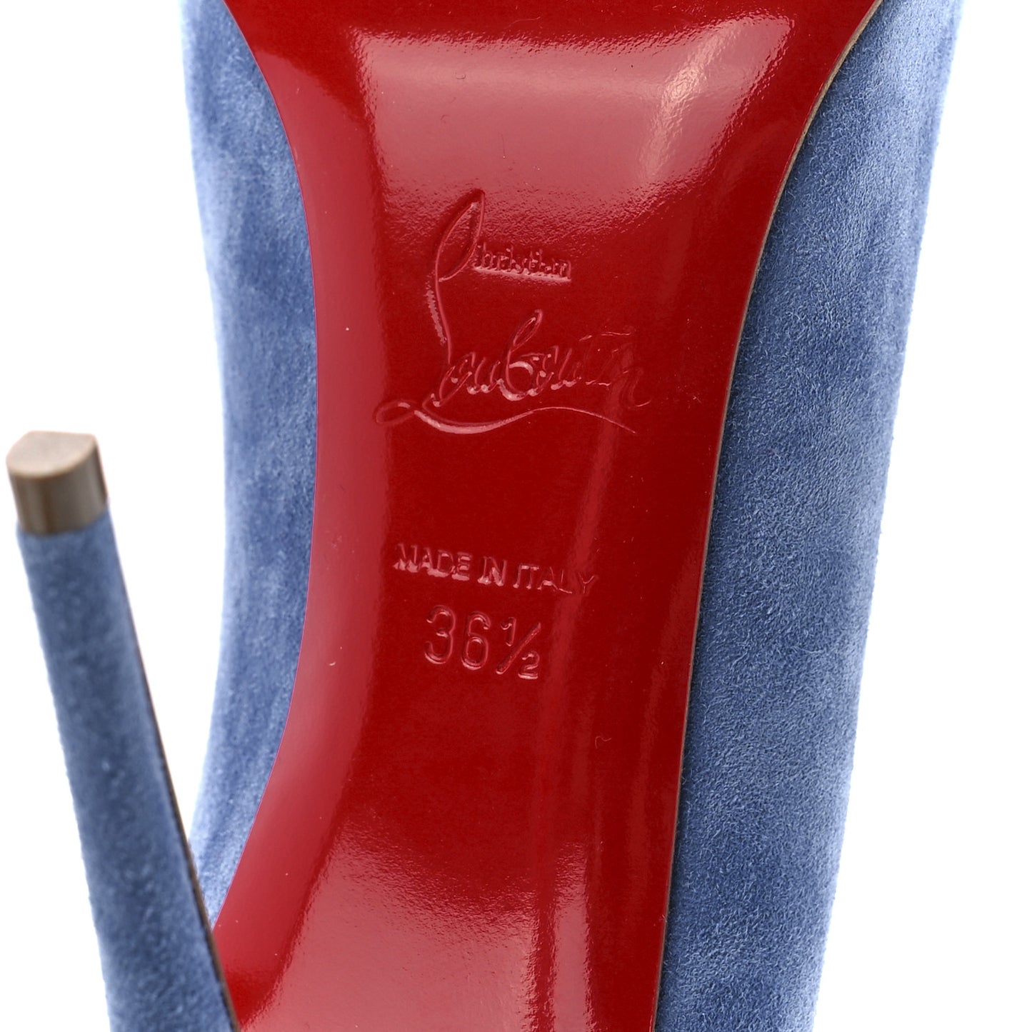 Veau Velours Pigalle Follies 100 Pumps 36.5 Jeans