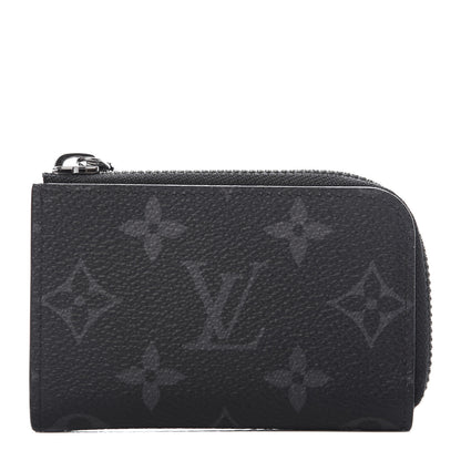 Louis Vuitton Monogram Eclipse Coin Purse 1 of 8