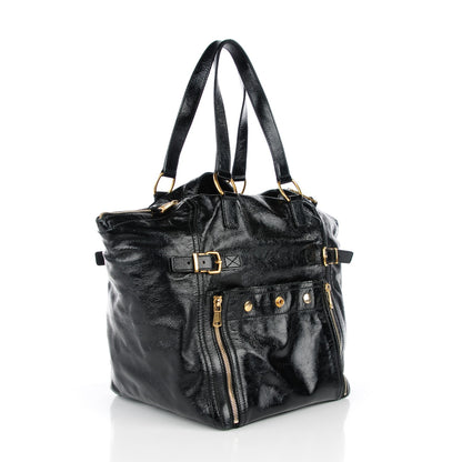 Saint Laurent Patent Medium Downtown Black 3 of 15